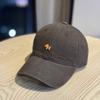 2026New soft-top baseball cap for women, spring sun protection, wide brim, makes the face look smaller, suitable for large head sizes