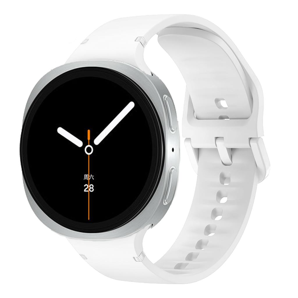 Спортивный силиконовый ремешок для Samsung Galaxy Watch 8 Ремешок 44 мм 40 мм Аксессуары correa pulseira Браслет Galaxy Watch 8 classic 46 мм