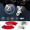 Q3-2Pcs LED blue Welcome Projector Light Door Lamp For Opel Insignia A B 2009-2017 Antara 2008-2018 accessories Car Styling
