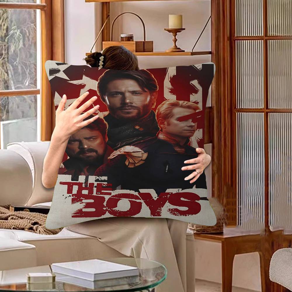 The Boys Classic movies Office Cushion Pillowcase Car Cushion CoverXCM Lumbar Pillowcase Sofa Pillowcover