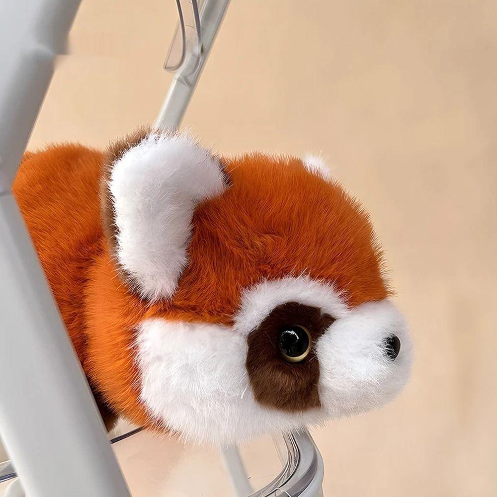 Мягкая подушка Енот Плюшевая кукла Двусторонняя Трансформация Панда Перевертыш Игрушки Панда Детские подарки