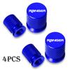 MLSQ8 car Wheel Tire Valve Caps Tyre Stem Covers Airdust Waterproof For Ford Ranger Accessories 4pcs Auto Badges
