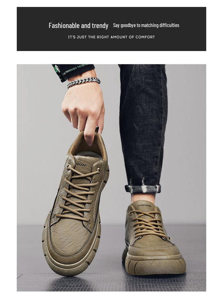 Мужские черные водонепроницаемые нескользящие кожаные туфли шеф-повара и для работы, универсальные повседневные спортивные кеды для скейтбординга