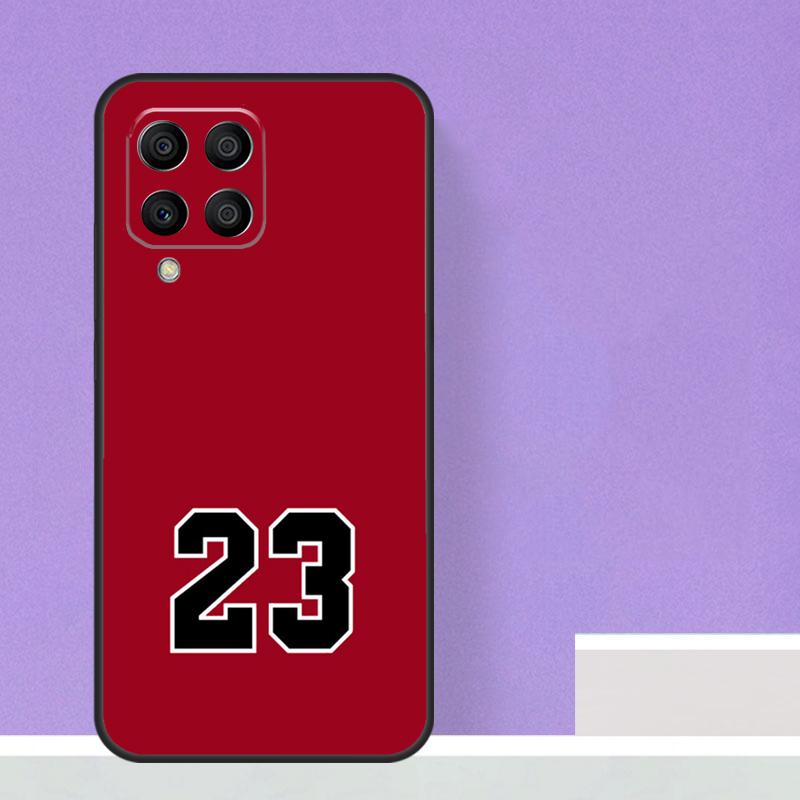 Баскетбольный номер 23 для Samsung Galaxy M55 M15 M13 M33 M53 M20 M30s M31s M12 M32 M52 M11 M51 M14 M34 M54 чехол