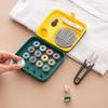 Mini Travel Sewing Kit Multi-function Sewing Box DIY Hand Quilting Needle Scissor Set Embroidery Cross Craft Sewing Accessories