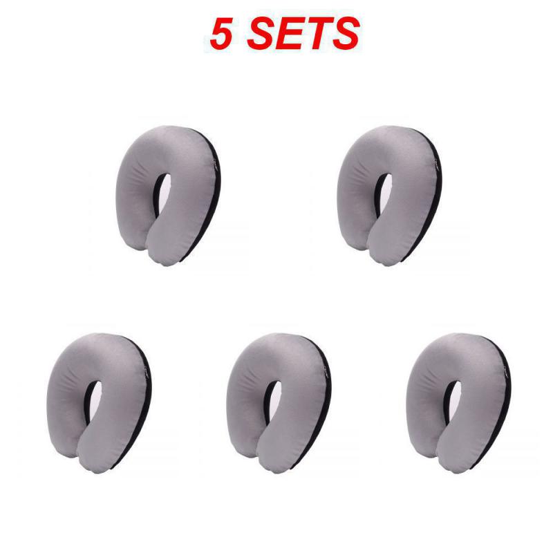 U-образная подушка для шеи, надувная подушка для снятия усталости, подушка для путешествий, подголовник для сна в самолете