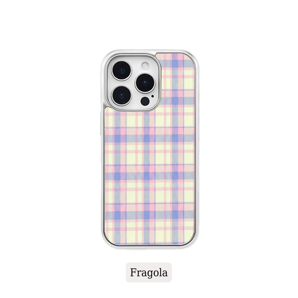 Цветной чехол-сетка Fragola для iPhone 17 16e 16 15 14 13 12 11 Pro Max X XR XSMAX 8 7 Air Plus Роскошный прозрачный мягкий чехол