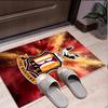 Bradford City AFC Pattern Rug, Indoor/Outdoor Mat, for Picnic, Gameroom, Bedroom, Office, Living Room, Home Decor Carpet, Birthday Gift