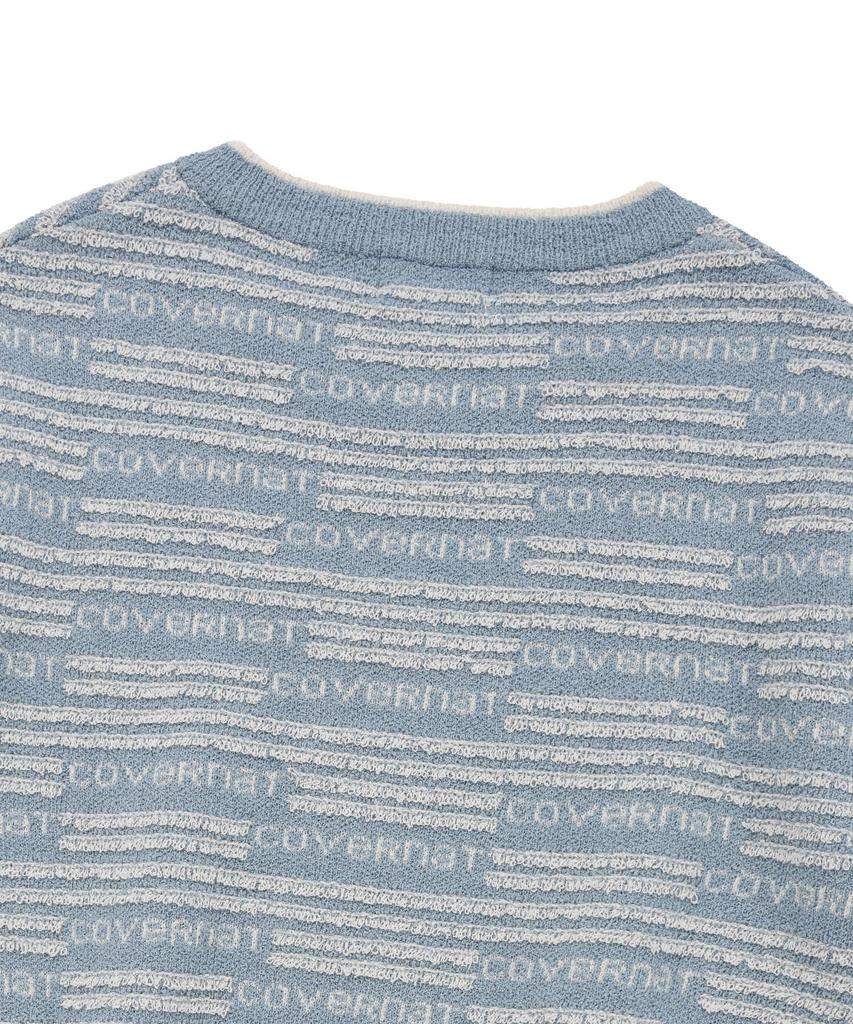 COVERNAT WOMAN Boucle Half Knit Blue
