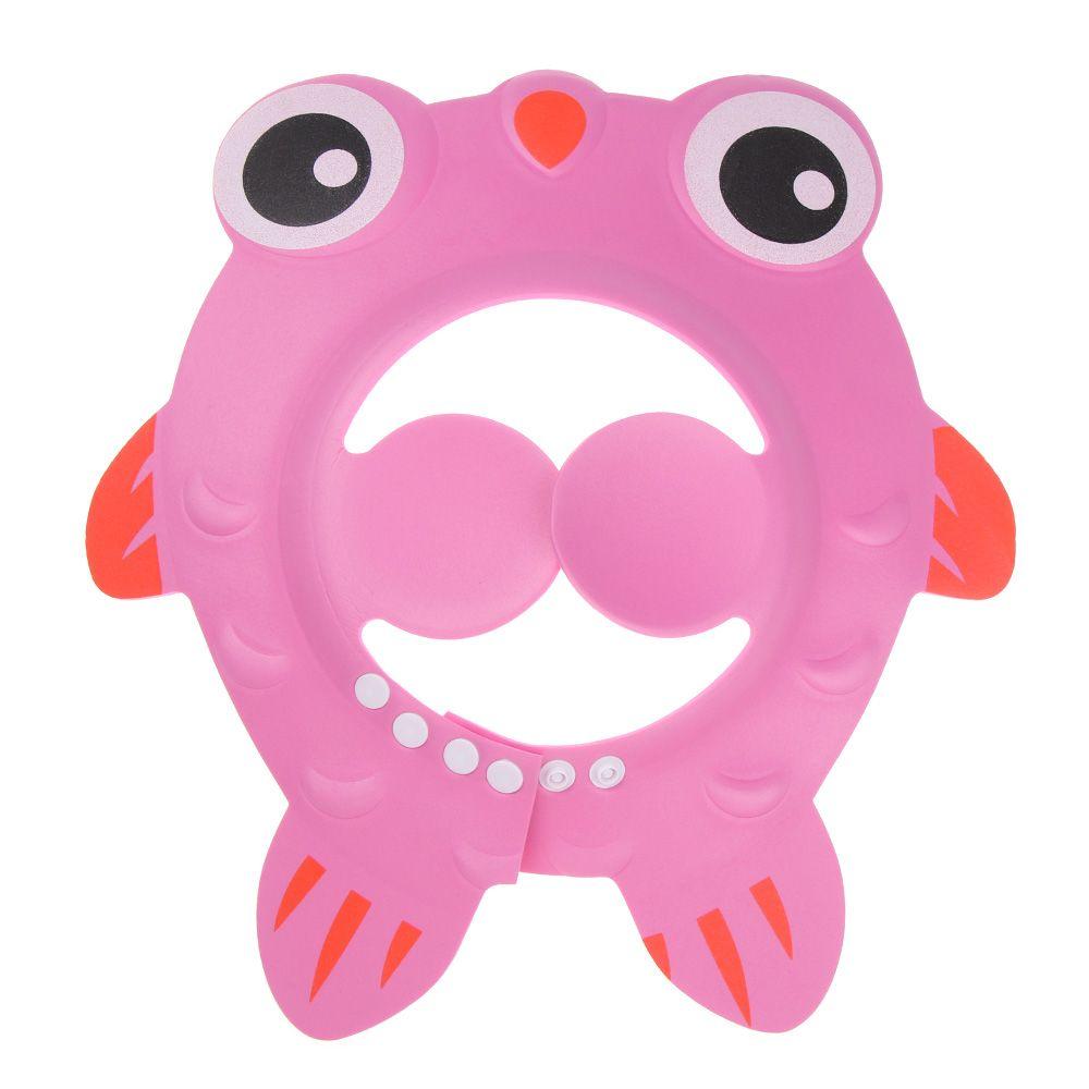 Child Kids Waterproof Portable Adjustable Bath Visor Shampoo Hat Wash Hair Shield Baby Shower Caps