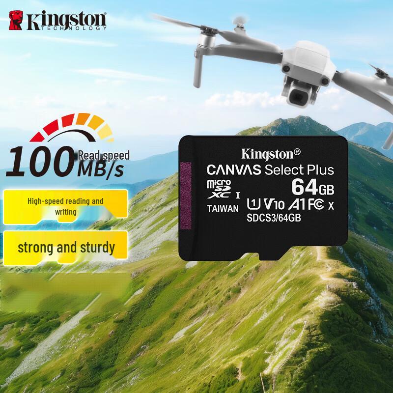 Kingston Карта памяти MicroSD Canvas Select Plus
