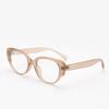 Fashion Transparent Cat Eye Optical Eyewear Finished Ladies Plain Glasses Unisex Spectacle Minus Anti Blue Light Glasees