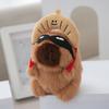 Keychain Capybara Plush Doll Pendant Decoration Birthday Gift Animal Kitchen
