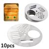 10pcs Stainless Steel Hive Entrance Nest Gate Door Beekeeping Equipment for Bee