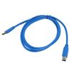 Кабель USB 3.0 для принтера A папа к B папа 5 Гбит/с длиной 4,9 фута ПВХ Медный USB-шнур для сканера для внешнего
