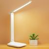 Настольная лампа USB Touch Dimmable Night Light Складная студенческая общежитие чтение Защита глаз спальня светодиодная настольная лампа USB зарядка
