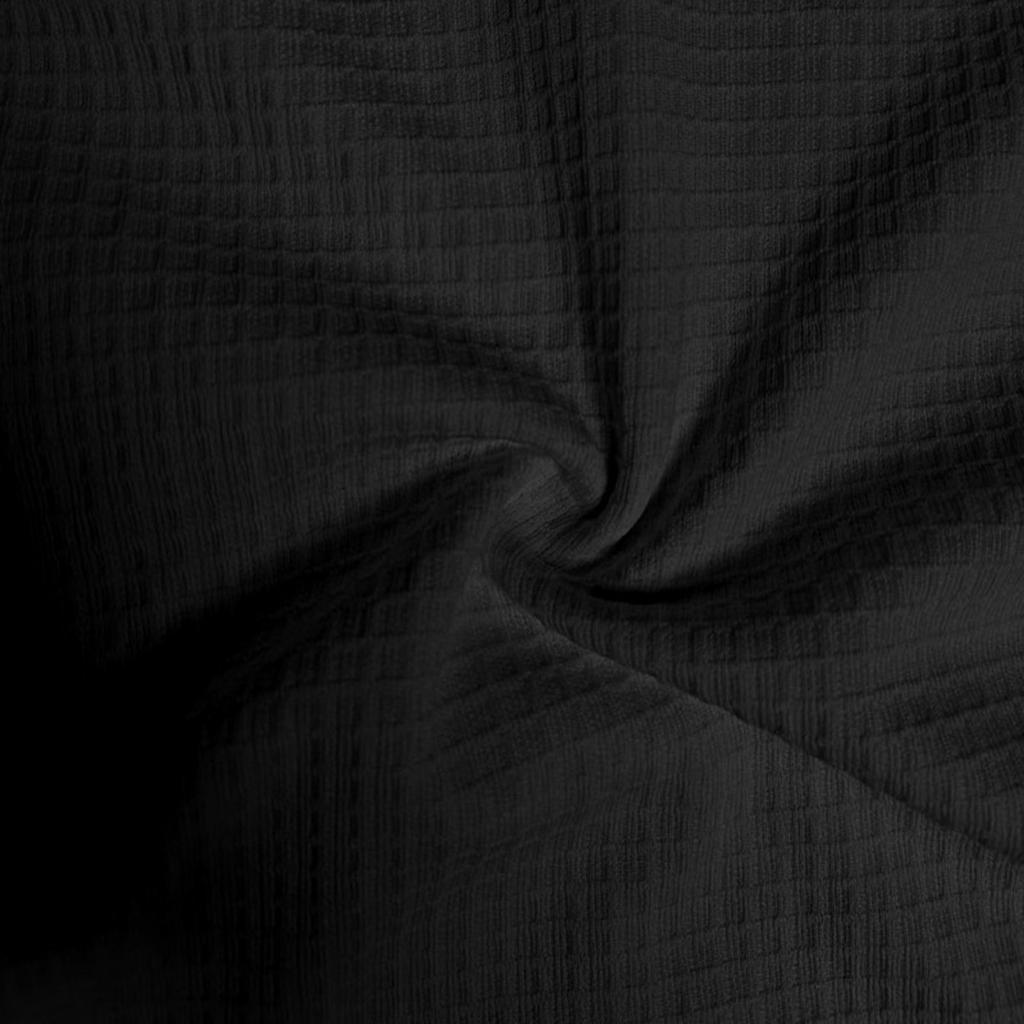 Men's Summer Fashion Sports Leisure Hooded Short Sleeve Top Solid Color Small Checkered Hoodie