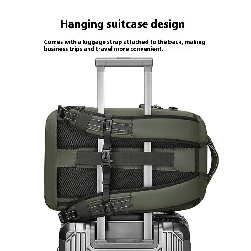 Рюкзак мужской повседневный большой вместимости многофункциональная дорожная сумка вакуумная компрессия водоотталкивающая деловая дорожная сумка для компьютера