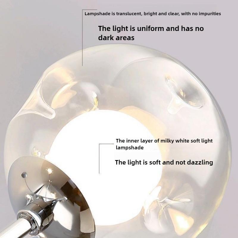 Современная минималистичная люстра для столовой, спальни, главной спальни, креативная, с индивидуальностью