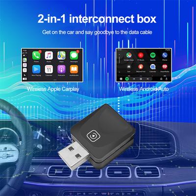 Для Apple и Android Auto Plug and Play Smart Dongle 2 в 1 мини-адаптер с проводным подключением к беспроводной Carplay для Volvo Benz Cadillac Jeep
