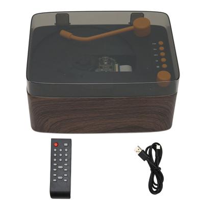 CD-плеер многофункциональный винтажный портативный перезаряжаемый HiFi Bluetooth динамик CD-плеер для дома