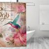1PC God Says You Are Special Unique Shower Curtain,  Durable Polyester, Easy Clean, for Bathroom & Window Decor