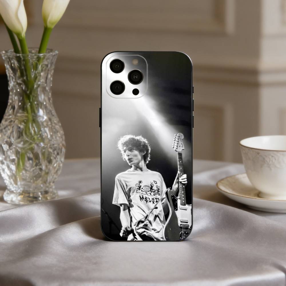 Чехол для телефона R-Rock M-Music Icon Finn W-Wolfhard для iPhone 17,16,15,14,13,12,11 Plus,Pro Max,XS,Мягкий силиконовый черный чехол