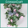 Зимняя имитация розы, жасмина, вишни, искусственная лиана для украшения