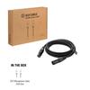 Elgato XLR Cable Shielded Microphone Cable for Studio Recording and Live Female to Supports Mic and Balanced Analog Line Level – Production,