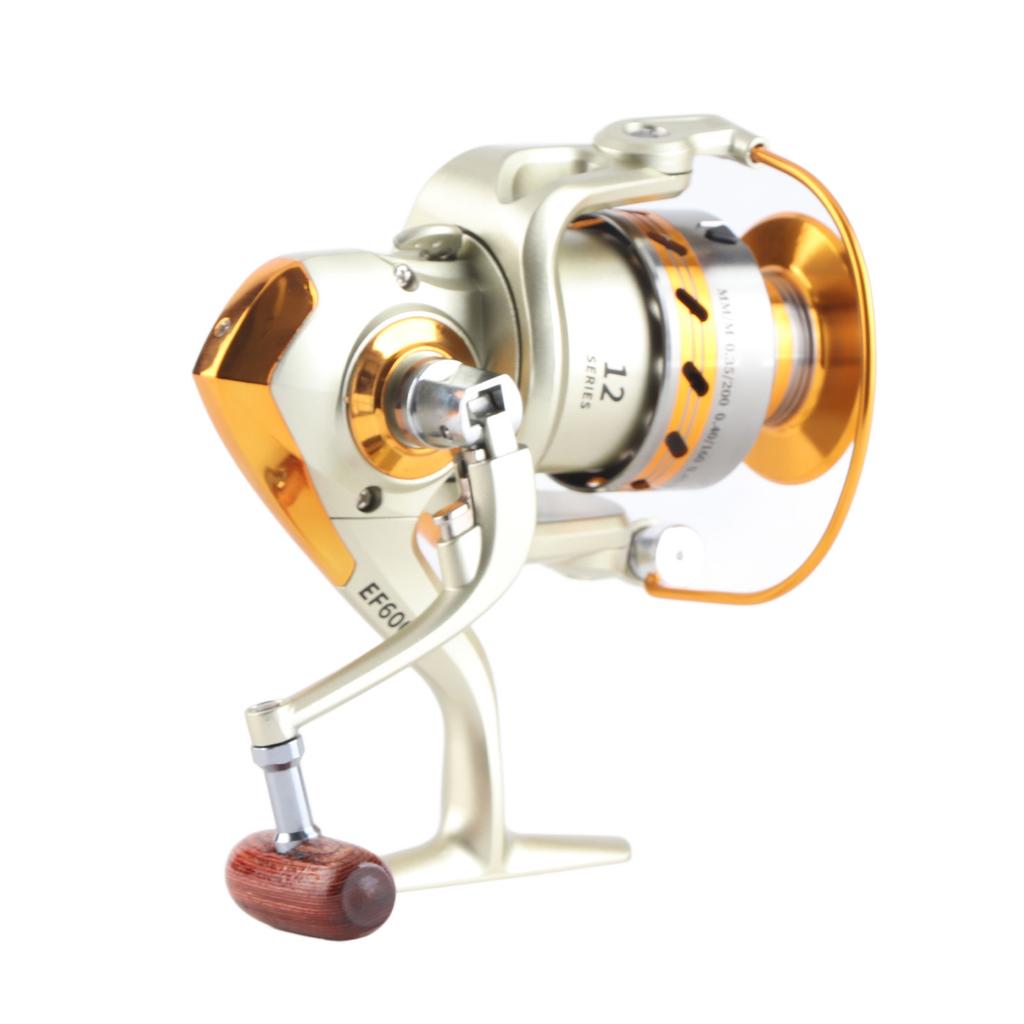 12BB Saltwater Wheel Ocean Sea Boat Ice Fishing Reel Trolling Metal EF6000