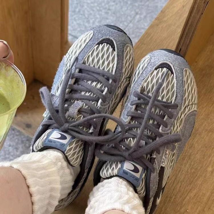 Модная женская спортивная обувь сетчатые кроссовки балетки сандалии летние дизайнерский бренд на шнуровке для бега и ходьбы 2025 повседневные zapatillas de mujer