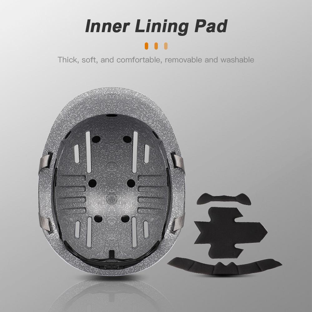 Взрослый велосипедный шлем, шлем для электроскутера для мужчин и женщин, легкий интегрированный формовочный материал из поликарбоната и пенополистирола