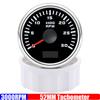 2" 52mm Tachometer 3000RPM 4000RPM,6000RPM,70000RPM,8000RPM Tacho Gauge Red Light RPM Meter for Boat Marine Car 12V24V