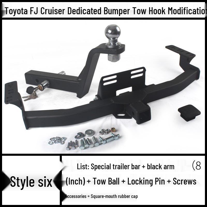 Toyota FJ Cruiser Prado Модифицированный Крюк для Буксировки Прицепа Кронштейн Голова Тигра