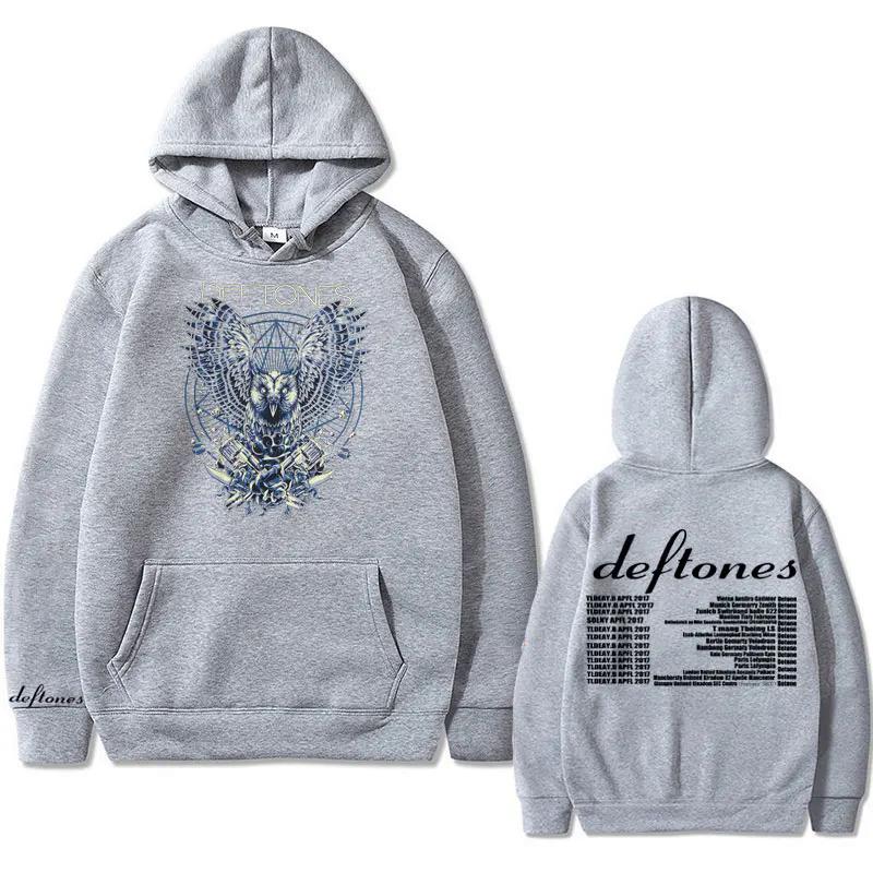 Deftones Diamond Eyes Owl Band Print Hoodie