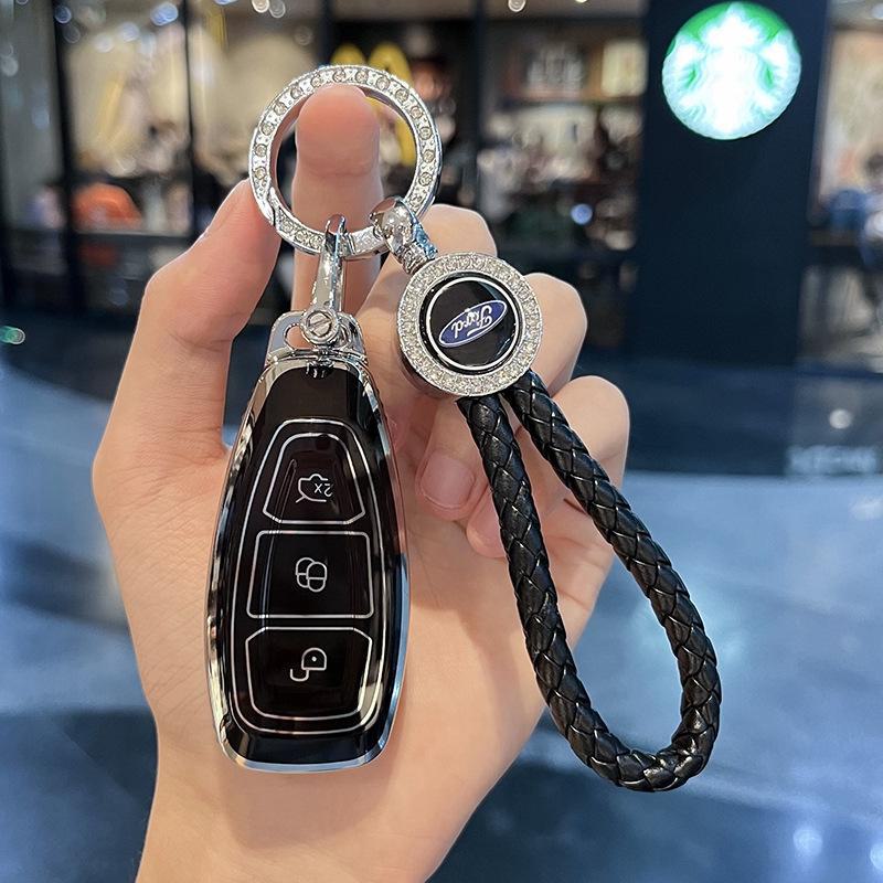 Key Cover Car Shell Buckle for Ford Focus Mondeo Kuga Bo Rui Territory - Fits Multiple Models