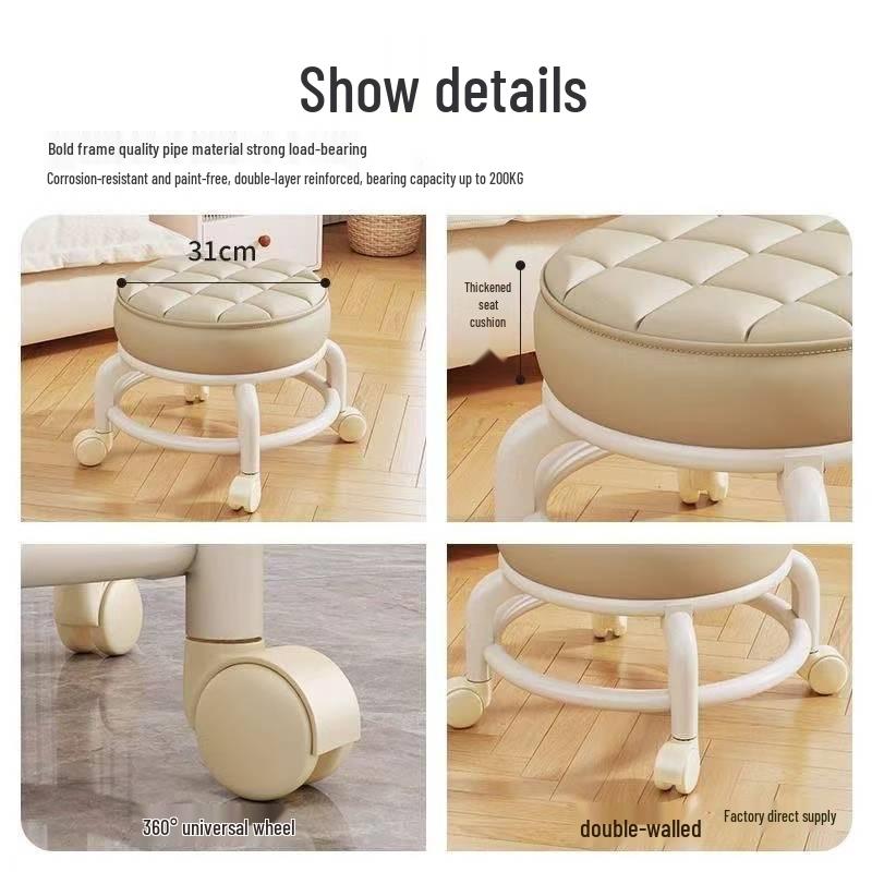 КУПИ ОДИН ПОЛУЧИ ОДИН В ПОДАРОК: Универсальный стул на колесиках - Мобильное сиденье на роликах для детей и домашнего использования