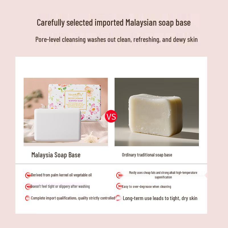 VEVEKENLY British Jasmine Scented Soap