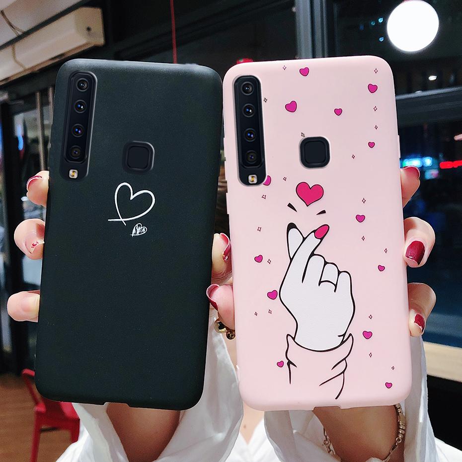 Для чехлов Samsung A9 2018 Чехол 6.3" Силиконовый чехол Конфетный Телефон Мягкие задние чехлы Для Samsung Galaxy A9 2018 9 A A9 A9S A920 Чехол