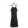 Ur Elegant Elegant Tight Slit Slip Dress