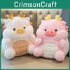 Плюшевая игрушка Свинья Дракон Мультяшное животное Мягкая кукла Украшение для спальни Подарок для детей