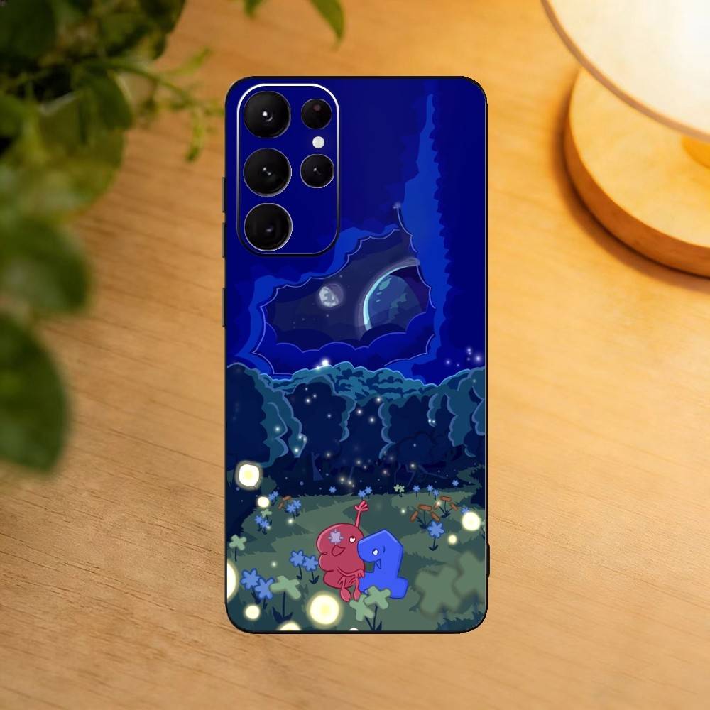 Bfdi Battle For Dream Island Phone Case For Samsung S25,24,23,22,30,21,10,9,Ultra,Plus,Lite Soft Black Case
