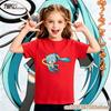 2026 Summer Hatsune Miku Y2K Retro Style Loose Printed ShortSleeved TShirt for Childrens Sporty Outfit