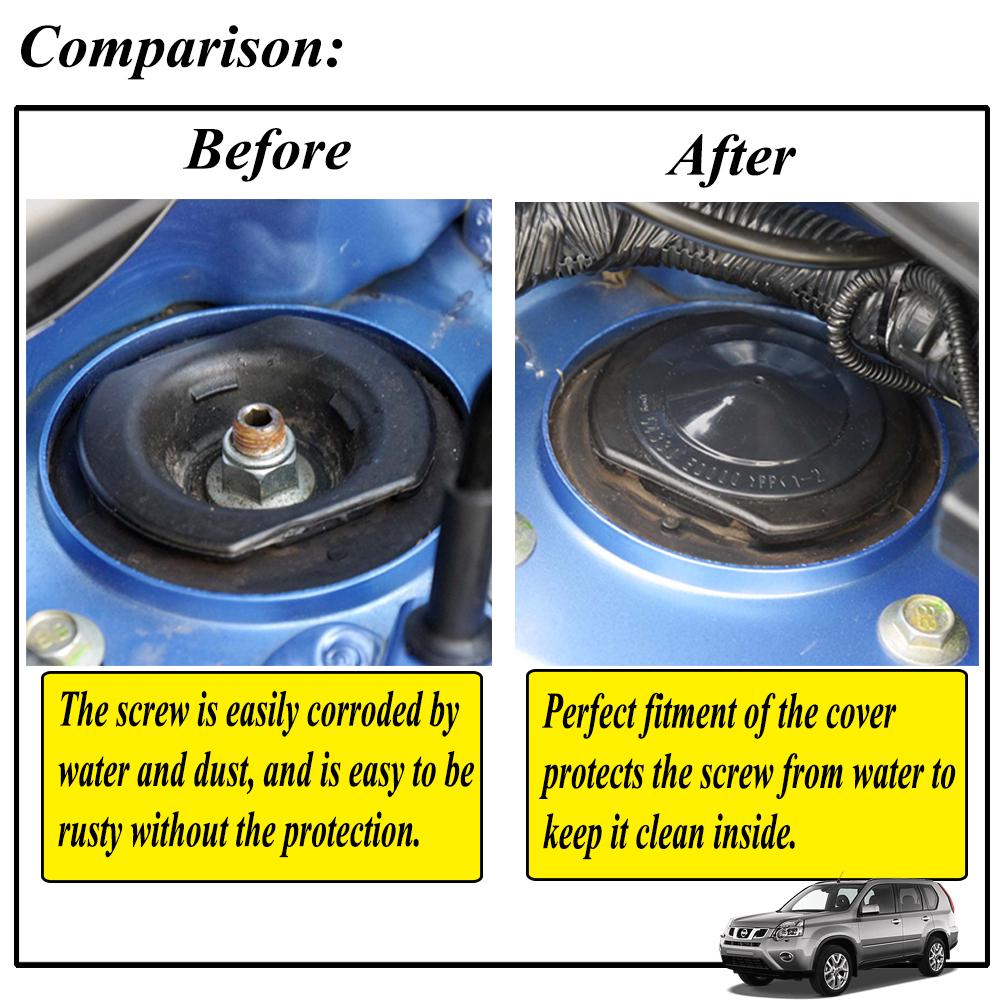 1x водостойкий чехол для подвески, пылезащитный чехол для Nissan Leaf ZE0 Sentra 200 SE B16 Juke F15 Cube Z12 54330ED000, автозапчасти