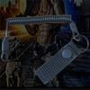 Тактическая пружинная веревка для улицы, противоугонная веревка, военная весенняя защитная веревка, практичный анти-потерянный ремешок