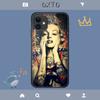 Сексуальная девушка Мэрилин Монро Чехол для iPhone Samsung Galaxy Redmi Note S 17 16 15 14 13 20 24 25 54 Pro Max Ultra Fe Чехол из закаленного стекла