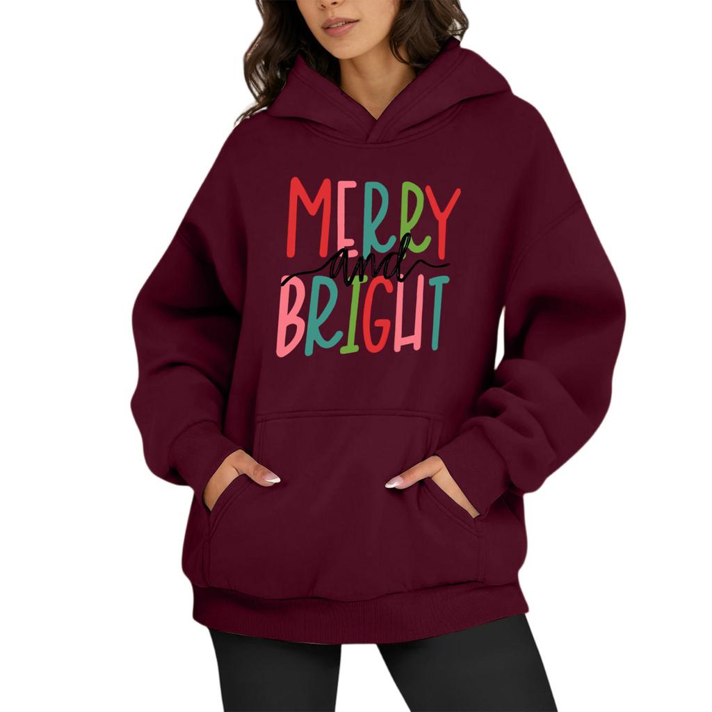 Womens Oversized Sweatshirts Fleece Hoodies Long Sleeve Shirts Pullover Fall Clothes With Pocket