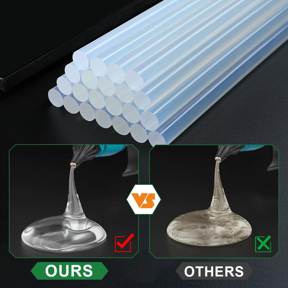 100 Вт, 280 ° C, беспроводной термоплавкий клеевой пистолет, портативный, перезаряжаемый, с 10 шт., 11 мм, клеевые стержни, инструмент для самостоятельного ремонта, аккумулятор Makita 18 В