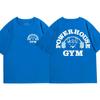 Футболка с рисунком Powerhouse Gym для мужчин и женщин. Смешные оверсы