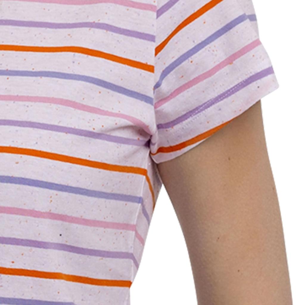 Womens/Ladies Michaela Striped T-Shirt